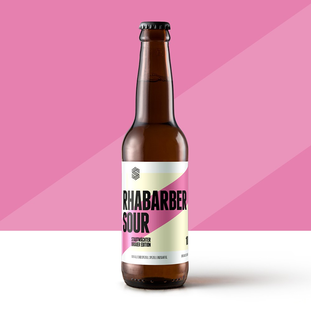 Brauer-Edition 10 Rhabarber Sour 3.3dl Flasche